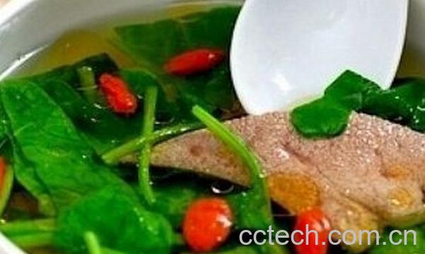 果蔬百科猪肝汤的功效与作用-0