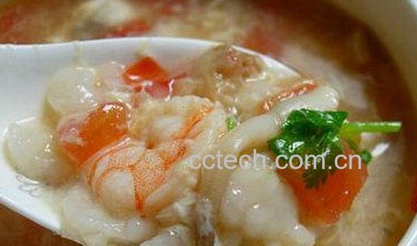 果蔬百科海鲜疙瘩汤-0