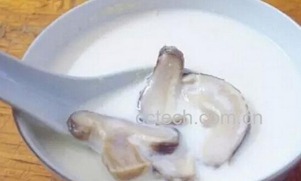 果蔬百科香菇炖牛奶-0