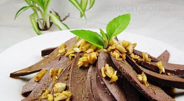 果蔬百科蒜泥猪肝-0