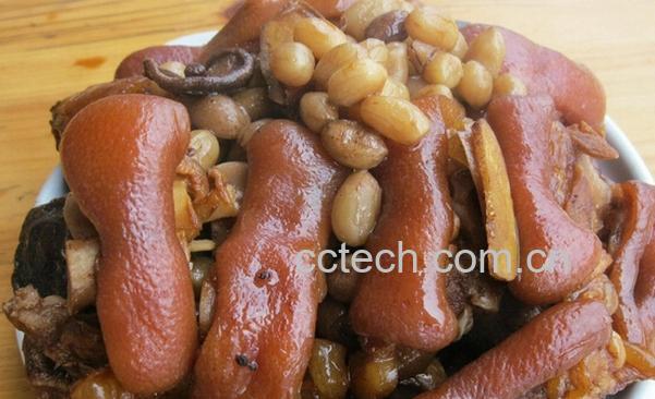 果蔬百科花生炖猪脚-0
