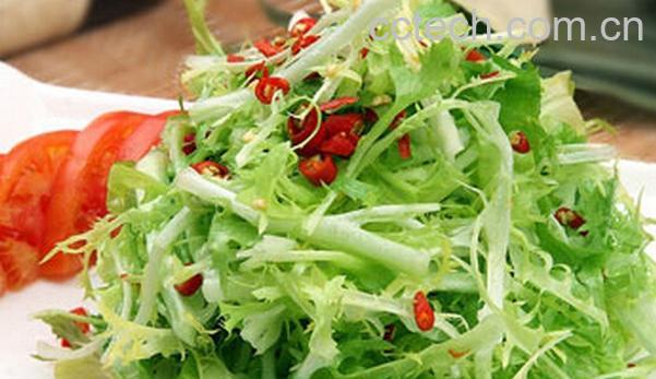 果蔬百科苦菊拌苋菜-0