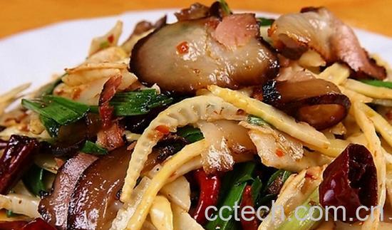 果蔬百科冬笋炒腊肉的做法大全-0