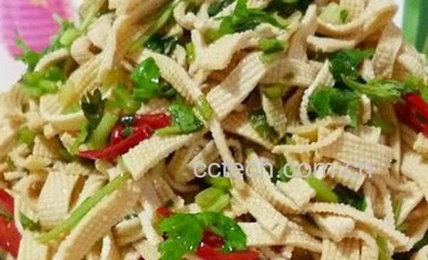 果蔬百科凉拌豆腐皮-0