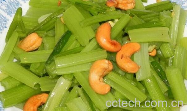 果蔬百科西芹腰果-0