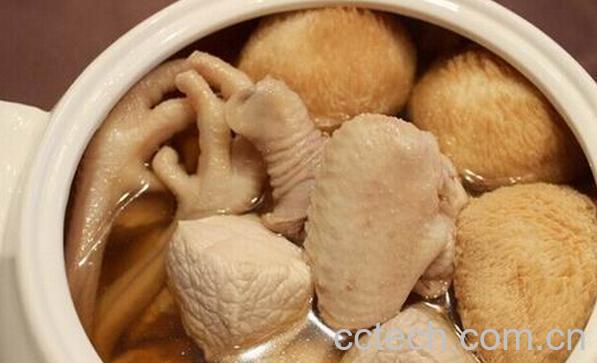 果蔬百科猴头菇鸡汤-0