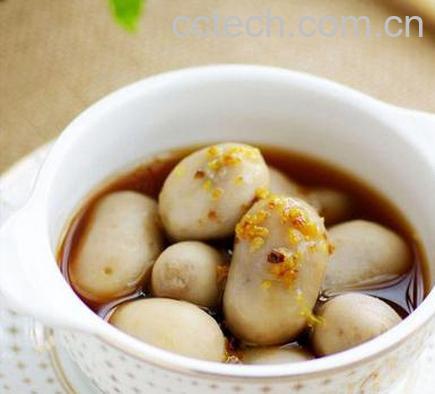 果蔬百科桂花芋艿的做法-0