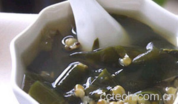 果蔬百科海带绿豆汤-0