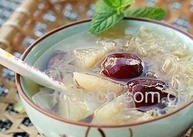 果蔬百科红枣莲子银耳汤的功效有哪些-0