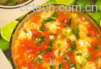 果蔬百科西红柿鸡蛋汤的做法-0