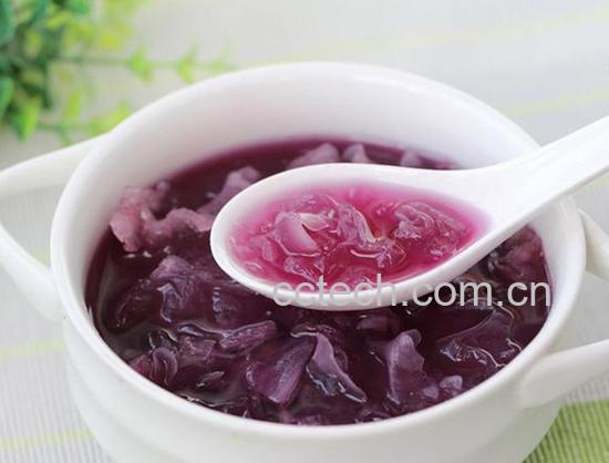 果蔬百科银耳紫薯汤做法大全-0