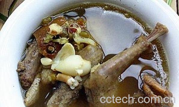 果蔬百科鸽子绿豆汤-0