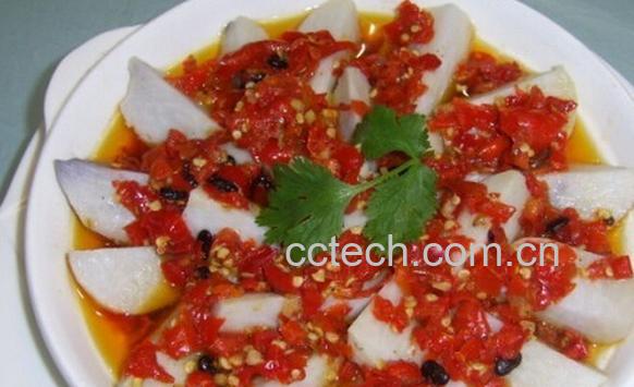 果蔬百科剁椒芋头-0