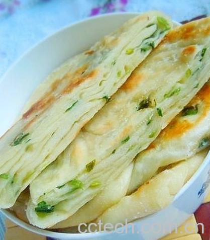 果蔬百科如何做好吃的葱花饼-0