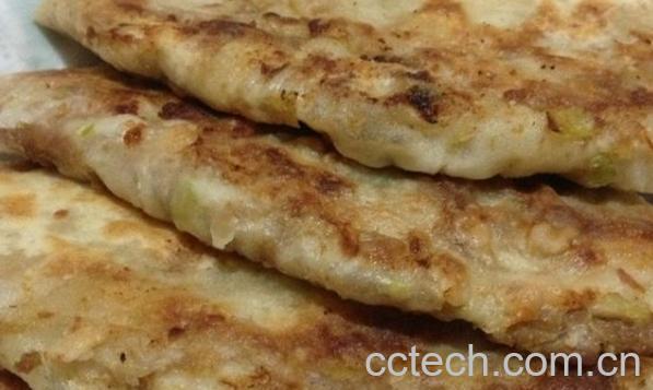 果蔬百科葱花肉饼的家常做法-0