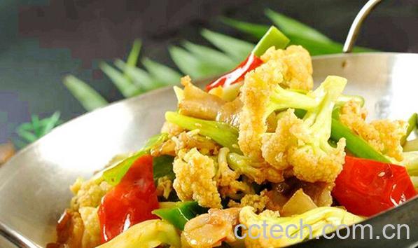 果蔬百科干锅有机花菜-0