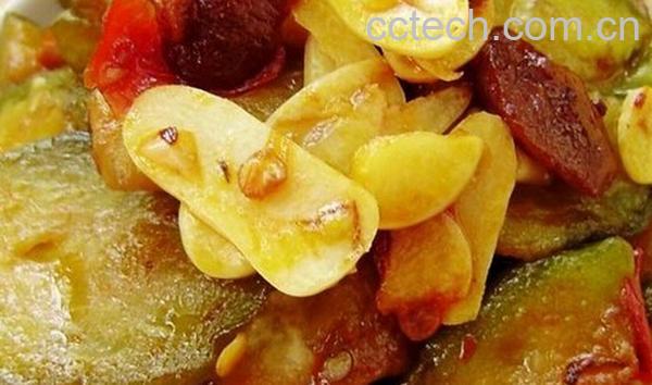 果蔬百科蒜香茄子-0