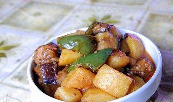 果蔬百科茄子烧土豆-0