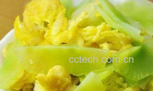 果蔬百科莴笋炒鸡蛋-0