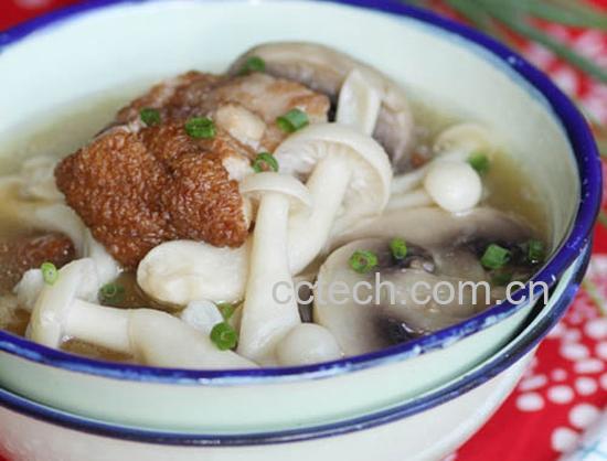 果蔬百科猪肉蘑菇汤-0