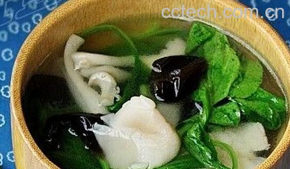 果蔬百科蔬菜蘑菇汤-0