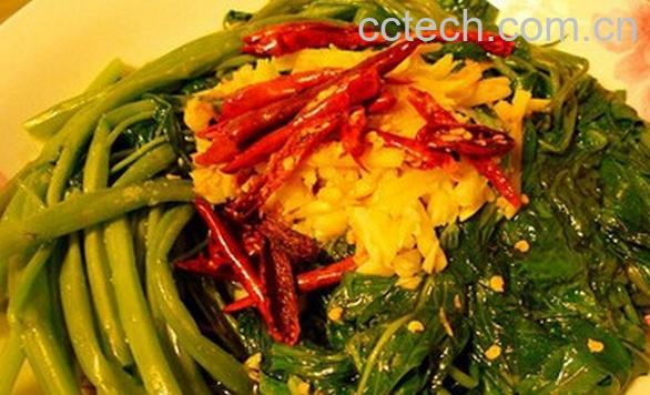 果蔬百科白灼空心菜-0