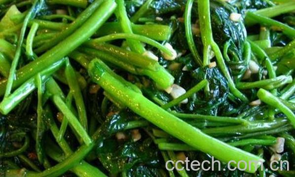 果蔬百科蒜蓉空心菜-0