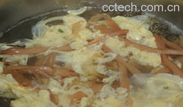 果蔬百科黄花菜鸡蛋汤-0