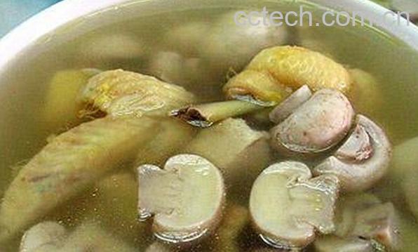 果蔬百科清炖蘑菇鸡汤-0