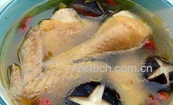 果蔬百科香菇鸡汤-0