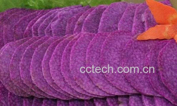 果蔬百科紫山药-0