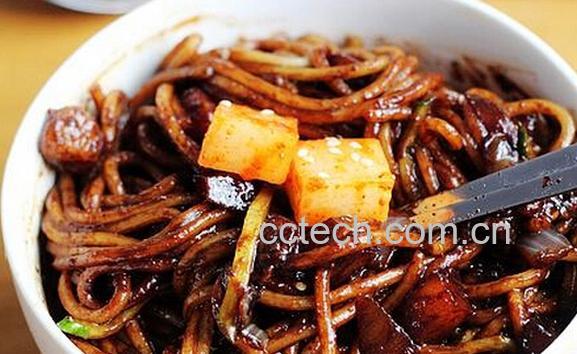 果蔬百科韩国炸酱面-0