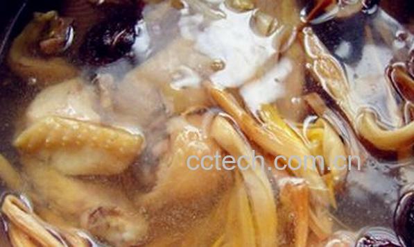 果蔬百科黄花菜鸡汤-0