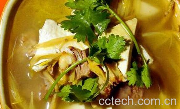 果蔬百科黄花菜山药汤-0