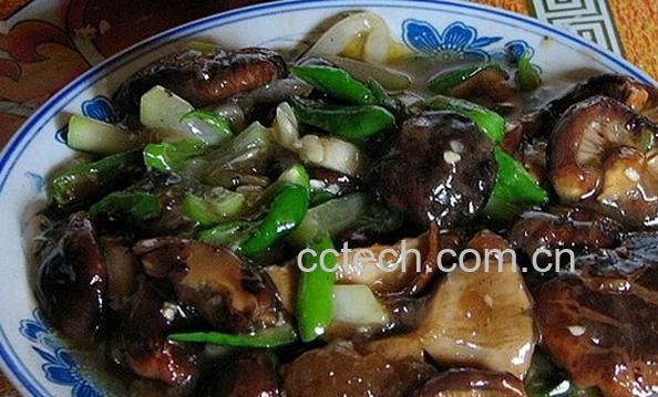 果蔬百科素炒香菇-0