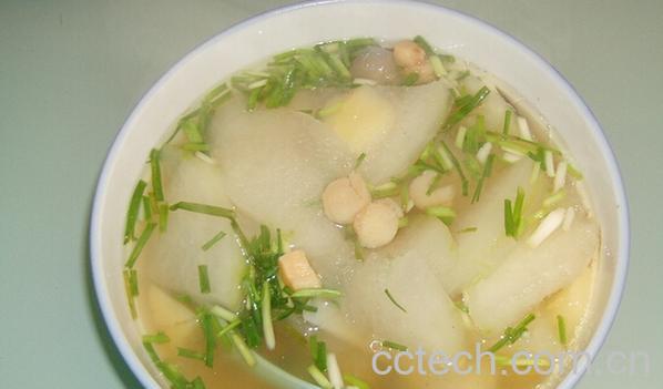 果蔬百科山药冬瓜汤-0