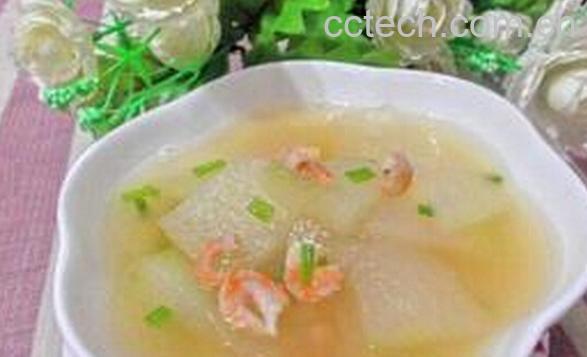 果蔬百科海米冬瓜汤-0