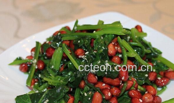 果蔬百科果仁菠菜-0