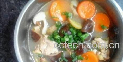 果蔬百科板栗香菇鸡汤-0