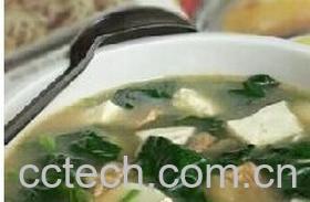 果蔬百科豆腐菠菜-0