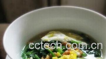 果蔬百科鸡蛋菠菜烫-0