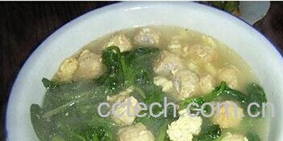 果蔬百科菠菜和豆腐-0