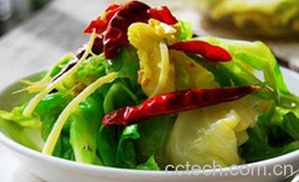 果蔬百科凉拌圆白菜-0