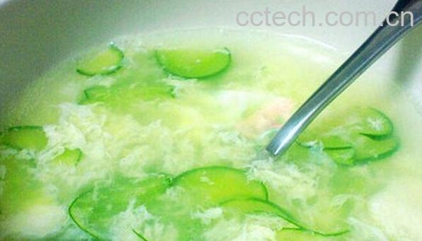 果蔬百科丝瓜蛋汤-0