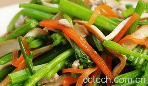 果蔬百科芹菜炒香干-0