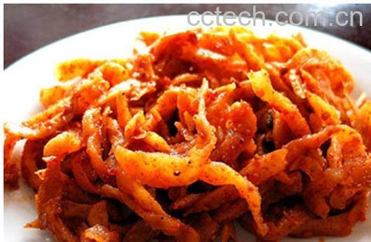 果蔬百科腌制的五香萝卜干-0