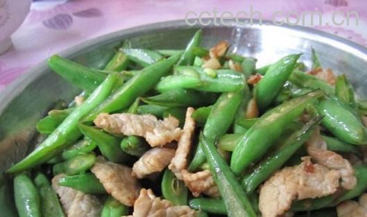 果蔬百科四季豆炒肉的做法-0