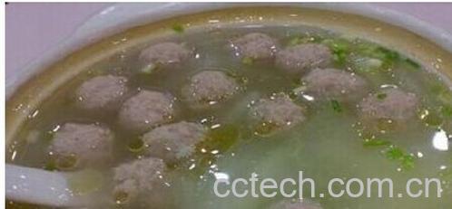 果蔬百科冬瓜丸子汤-0
