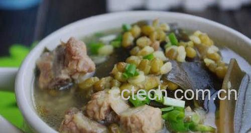 果蔬百科冬瓜绿豆排骨汤-0