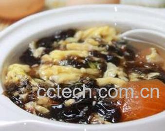 果蔬百科紫菜番茄蛋花汤-0